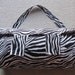 Nap Mat for Daycare, Preschool or Kindergarten, Personalized free. Zebra Stripes