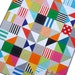 Modern and Colorful Patchwork Quilt -- The Mystery Puzzle Quilt