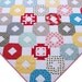 Modern and Colorful Patchwork Quilt