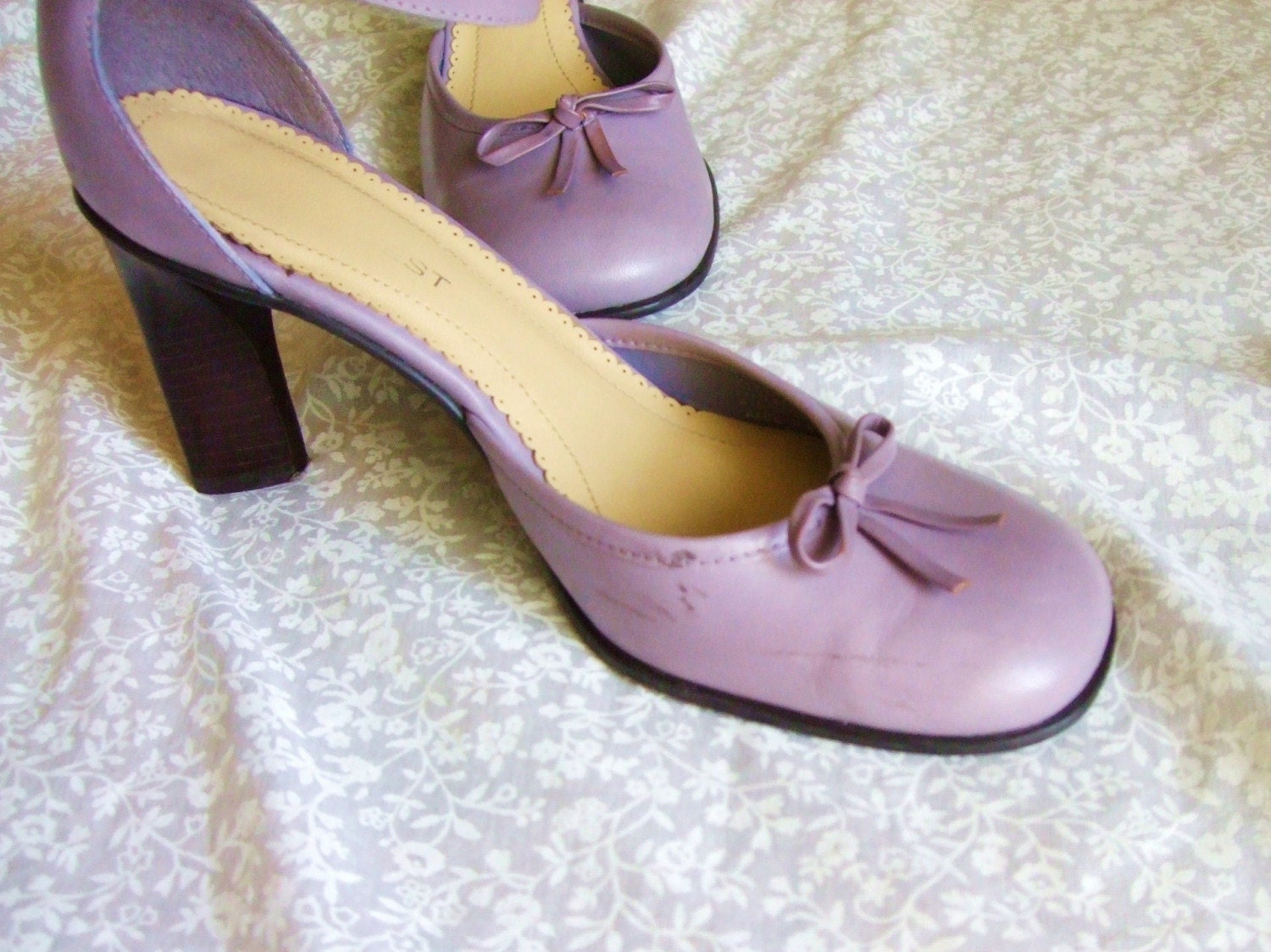 Cute Purple Baby Doll High Heels Size 6.5 M by soursweets on Etsy