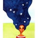 Starry, Starry Night Artwork Print 9 x 7 inches