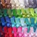 Zippers - Instant 7 inch Zipper collection - Make your own YKK zipper color card - 50 colors