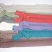 SALE - 7 inch Handbag zippers - 9 zippers - browns, vanilla, olive, deep green teal, burnt orange, purple