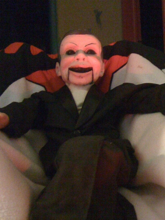 Evil Ventriloquist dummy prop nonfunctioning