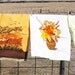 Destash Lot 6 Crewel Embroidery Pictures Unframed