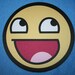 Awesome Smiley Mousepad Or Hot Pad 8 Inch Round