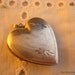Cute Heart Sterling Silver 2 Photo Locket with Photo Frames