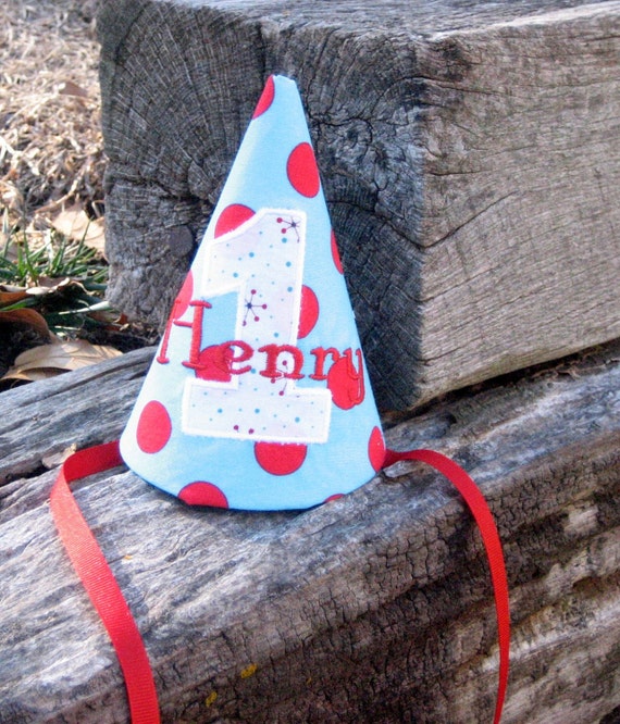 Items similar to Personalized Birthday Party Hat Custom Birthday Hat