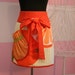 Apron - Towel Apron - Orange Slices - ONLY 1 LEFT
