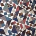 Twin size quilt, masculine design, "Plaids" 56 by 72