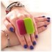 Cocktail Ring Glass - big bold oversize handmade ring - MIX IT UP - 1.8 inch
