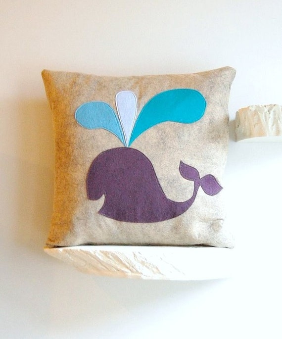 splashy whale pillow pet