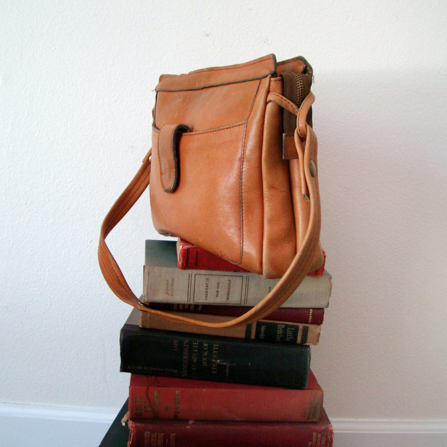 camel colored bag