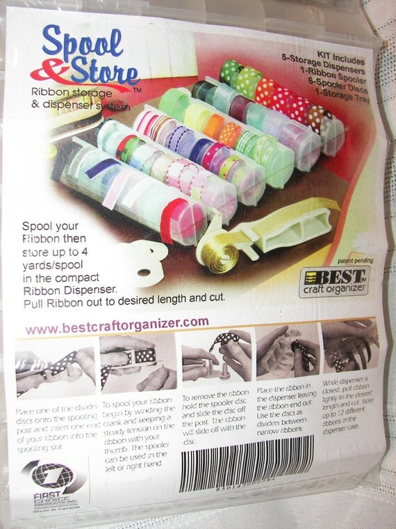 SPOOL & STORE Ribbon Storage Set