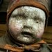 The Aviator -- Original Creepy Doll Digital Art Print - 6 x 8