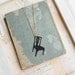 Black Chair Silhouette Necklace. Queen Anne Style