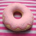 Felt Pin Cushion - Large Pink Donut with Sprinkles