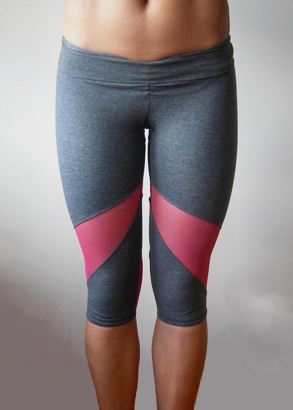 two tone yoga pants