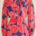Bicentenniel Barbie - Chiffon Cocktail Maxi - Mid Century Modern - Plus Size - by Grace Taylor for Lane Bryant