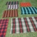 Puddles and Puddles of Plaid - 1 - Brown and Forest Green - Wool Plaid Trow