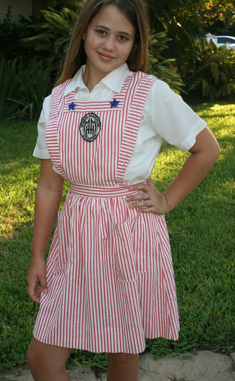 Take Your Medicine 1950 S Candy Striper Uniform Nurse