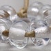 10 Spacer Beads - Handmade Lampwork - S 1