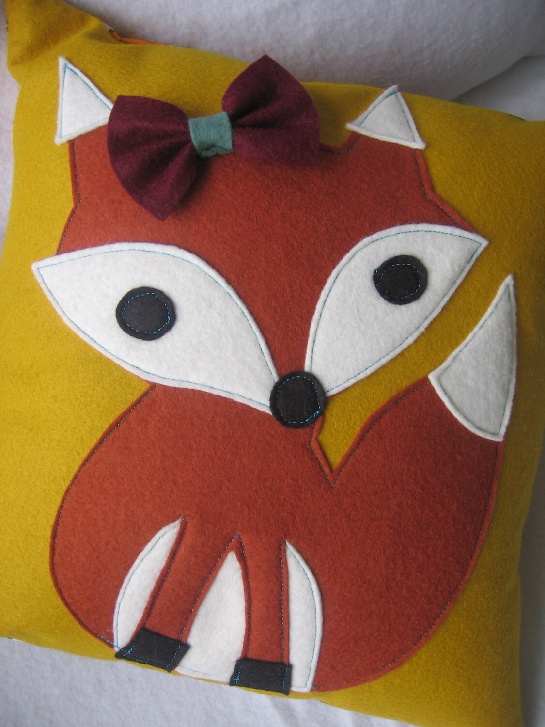 Reserved Fox Pillow Cover 12x16