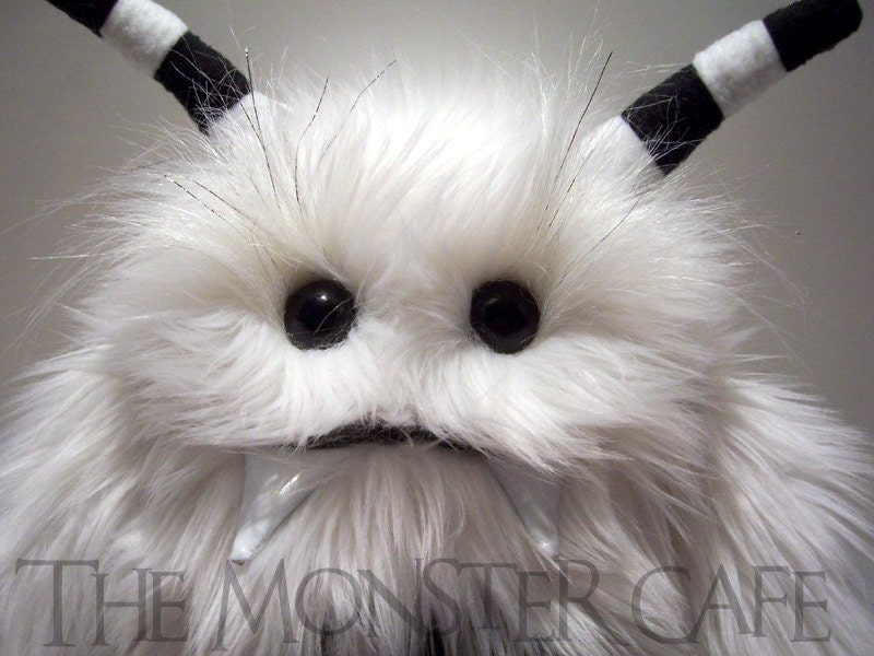 Baby Yeti White by themonstercafe on Etsy