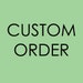 Custom order - 7 shawls