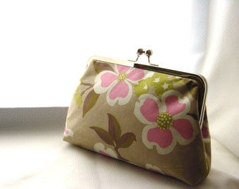 Floral Clutch - Bridesmaids Clutch - Wedding Clutch Purse - Bridesmaid Gifts - Nancy Clutch