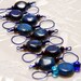 Little Blue Planet Stitch Markers