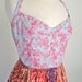 RESERVED for Jess - Beach Blanket Bingo 1950s Halter Dress with Sweetheart Neckline