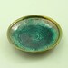 Hecate Spiral Offering Bowl Handmade Raku Pottery