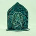 GANESH Ganesha Altar Sculpture Raku Handmade Pottery