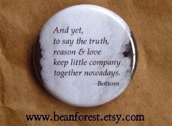 Now that nick bottom has been transformed, what do we realize is funny about his name? picture