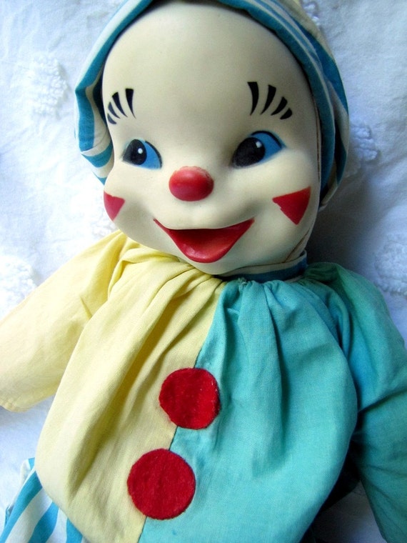 vintage clown plush