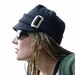 SAMPLE SALE - Womens Hat - Black Cap - Wool Cashmere