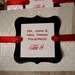 Pillow box - Escort\/Placecard and favor box