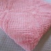 vintage chenille pink Heirloom spread 1940s 50s