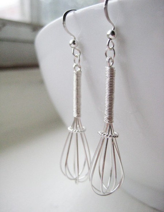 Whisk Sterling Silver Earrings