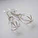 Whisk - Sterling Silver Earrings