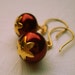 Earrings To Scarlet from Rhett B Glass Pearl Gold Vermeil