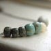 Bohemian Bone, Wood, and Czech Glass Necklace - Fiji.