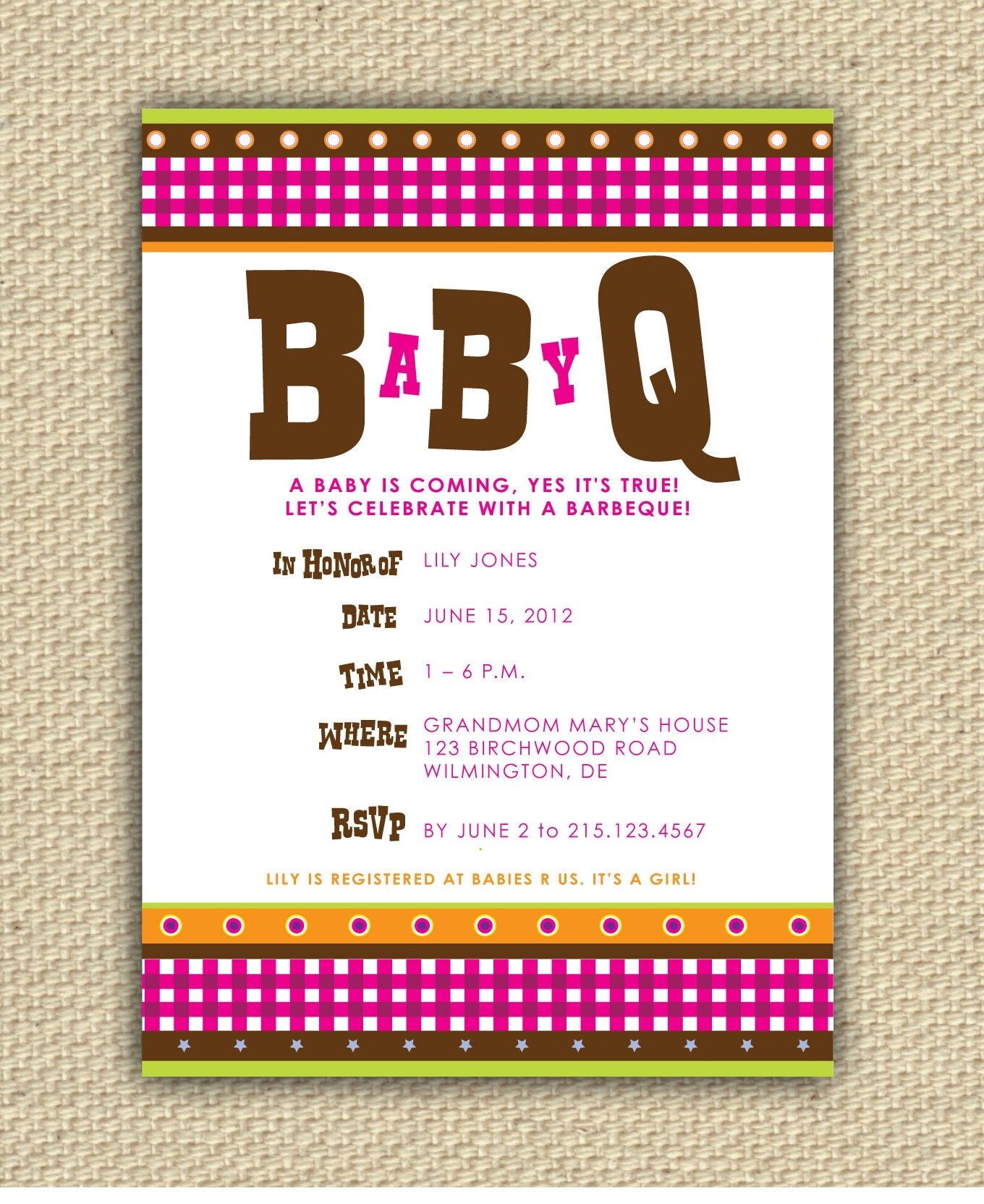 Bbq Invitation Wording 8