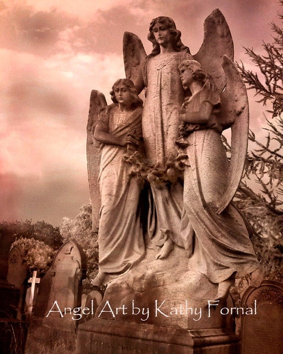 Angels Female Guardian Angels Fine Art Photographic by KathyFornal