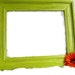 Vintage Home Decor Apple Green Large Frame Holiday Decoration