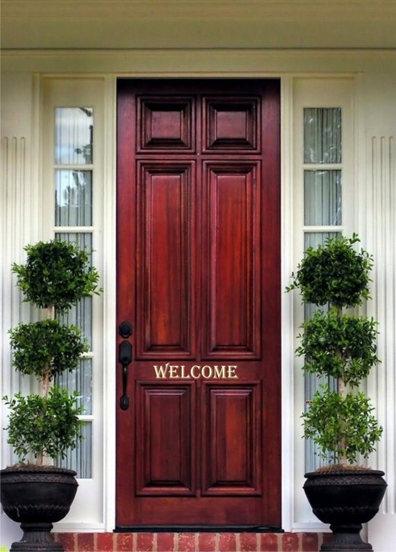 Vinyl Exterior Door by back40life on Etsy