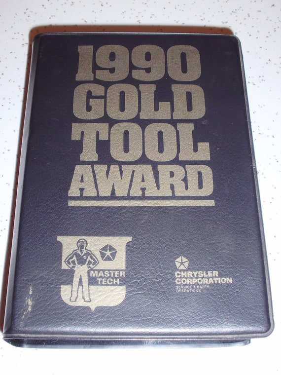 Chrysler gold tool award #3