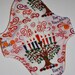 Happy Hanukkah Reusable Cloth Pantyliner Pad