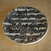 Small Porcelain Dish with SHEET MUSIC Design